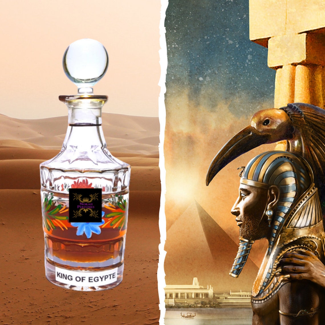 KING OF EGYPT Egypt Egyptian Parfum une belle huile de parfum Etsy