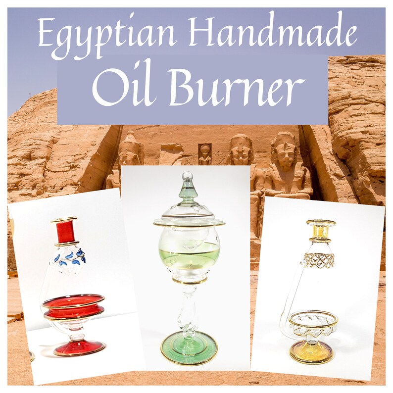 Beautiful Handmade Ancient Egyptian Oil Burner Diffuser to Etsy