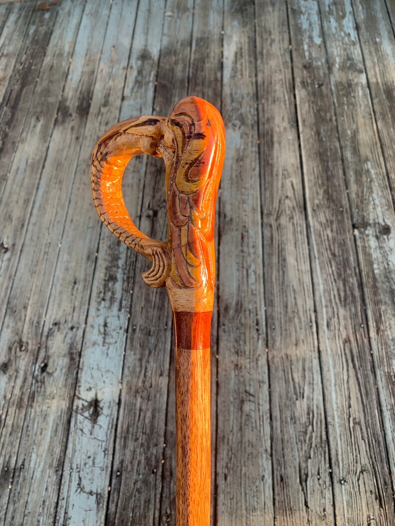 Siren Walking Cane Myth Cane Unisex Walking Cane Mermaid Etsy