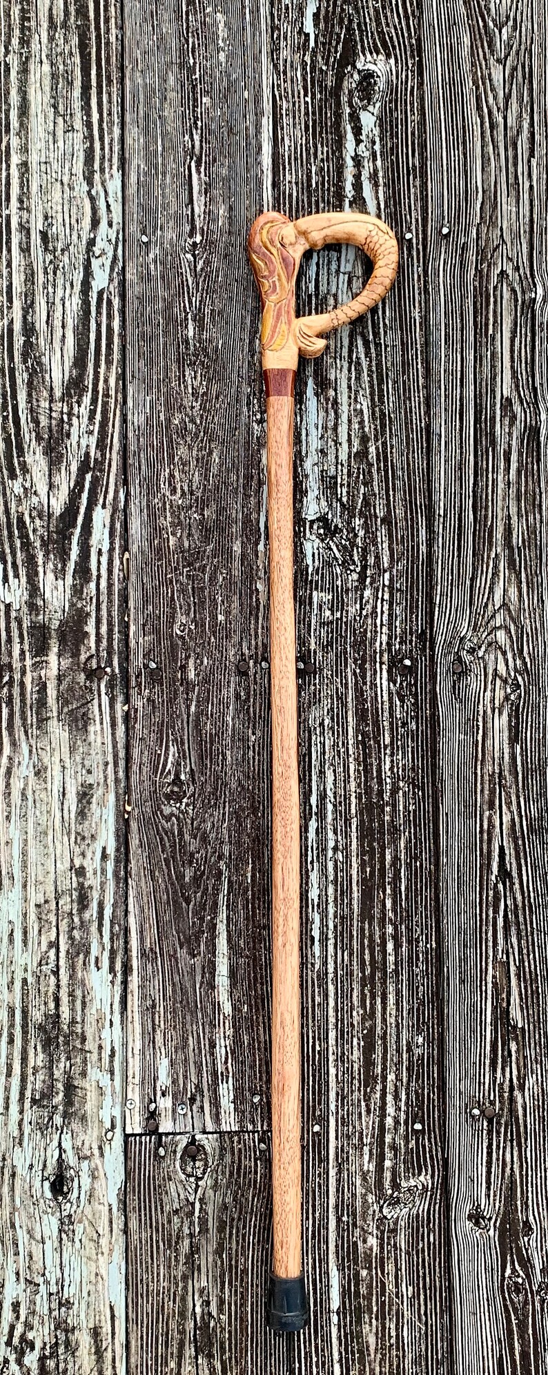 Siren Walking Cane Myth Cane Unisex Walking Cane Mermaid Etsy