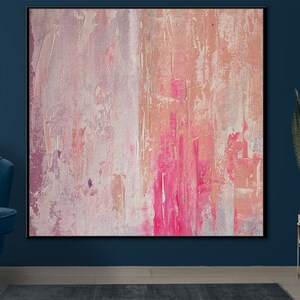 Light sales pink artwork