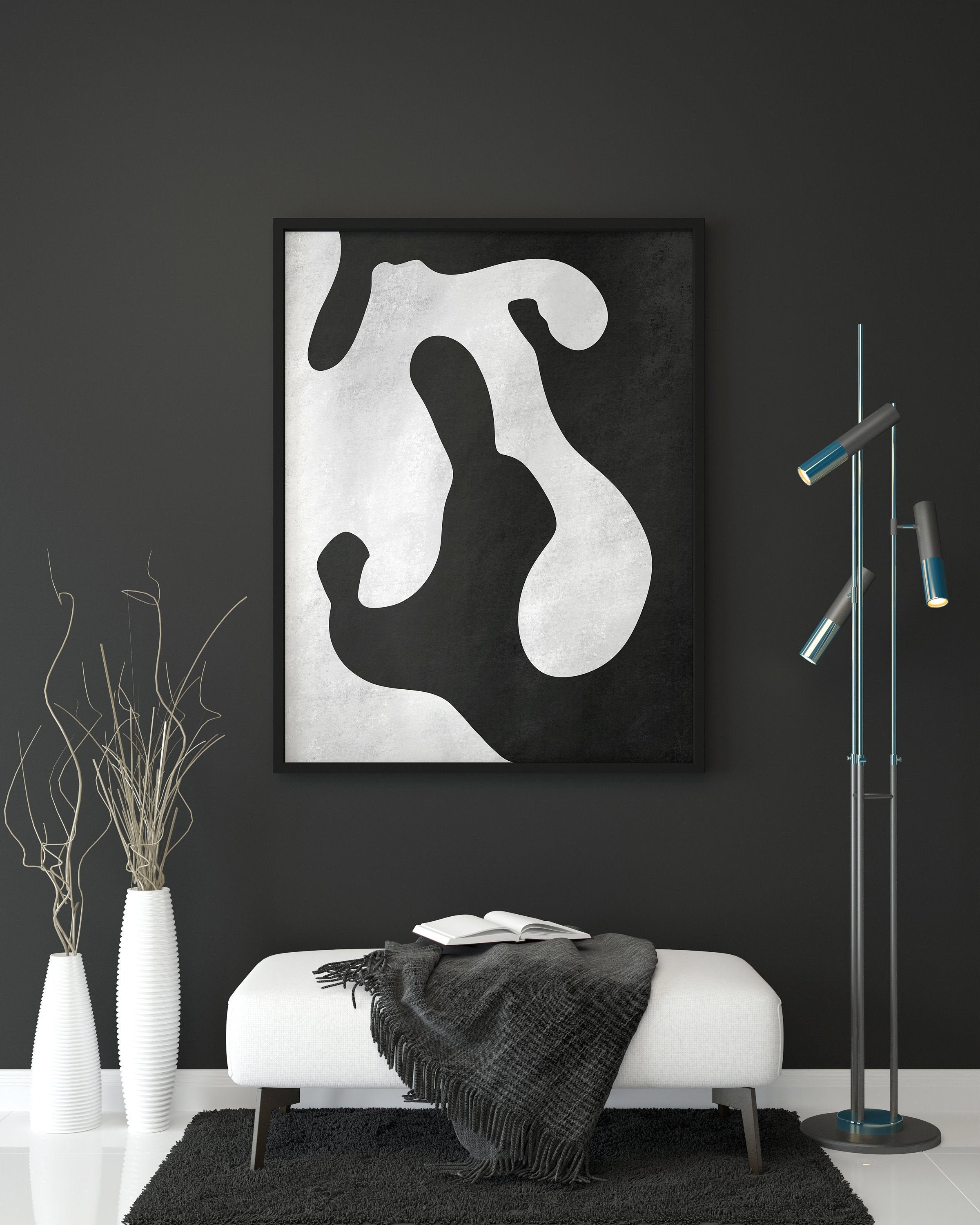 Extra Large Painting Minimal Painting Large Minimal Art Etsy