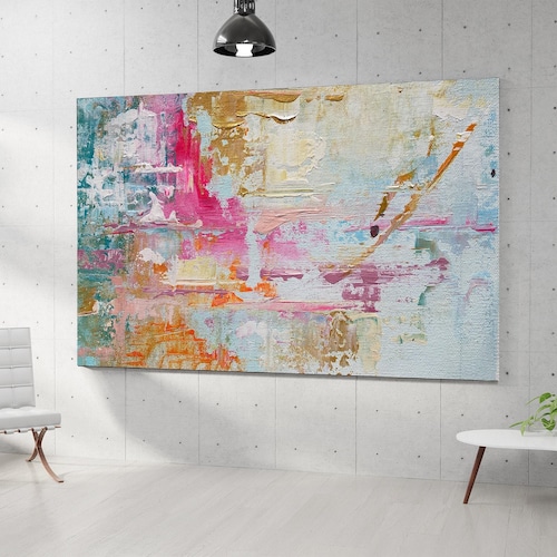 Vibrant Painting Abstract Painting, Original Painting, Canvas Painting, Handmade Painting, Large Original Oil Painting, Home Decor, Wall Art