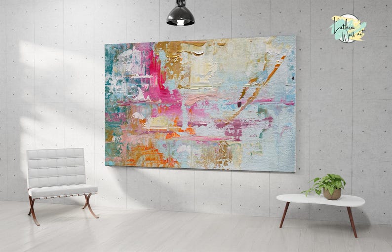 Vibrant Painting Abstract Painting, Original Painting, Canvas Painting, Handmade Painting, Large Original Oil Painting, Home Decor, Wall Art