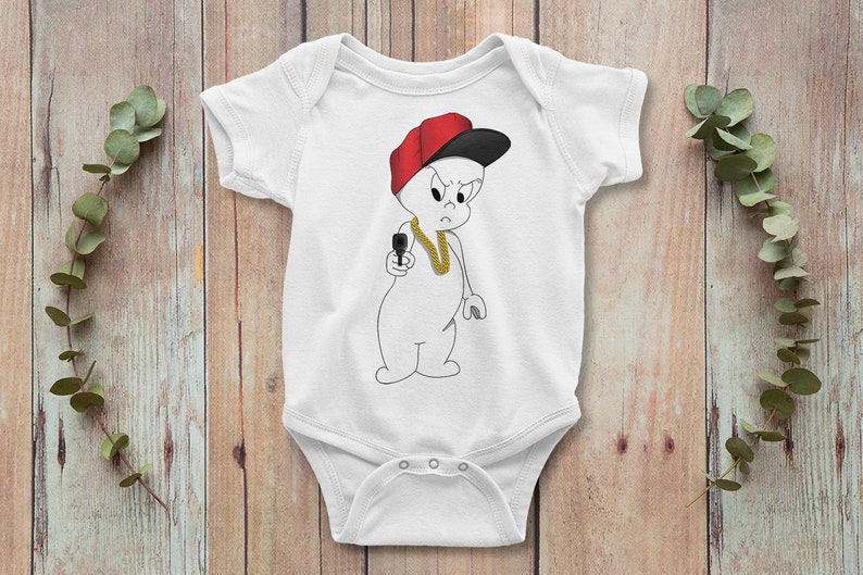Baby Clothes Baby Outfit Funny Baby Onepiece Mothers Day Fathers Day Newborn Outfit Casper Gangster Rock Baby Bodysuit Baby Gift