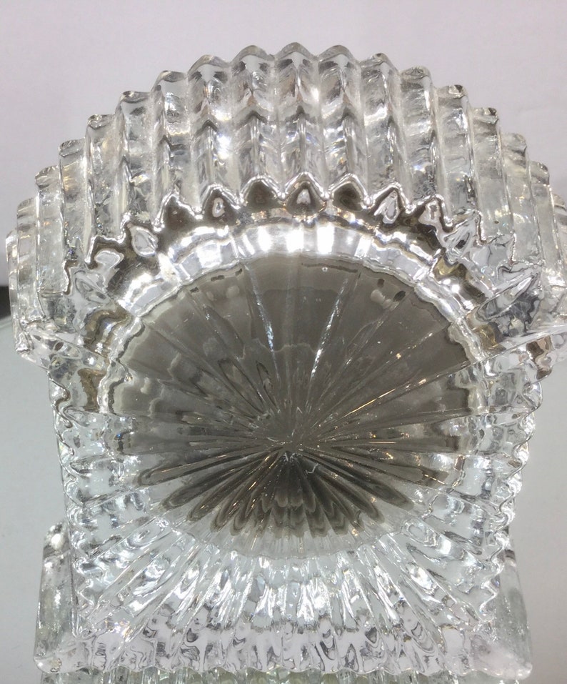 Wittnauer quartz desk Crystal clock Etsy