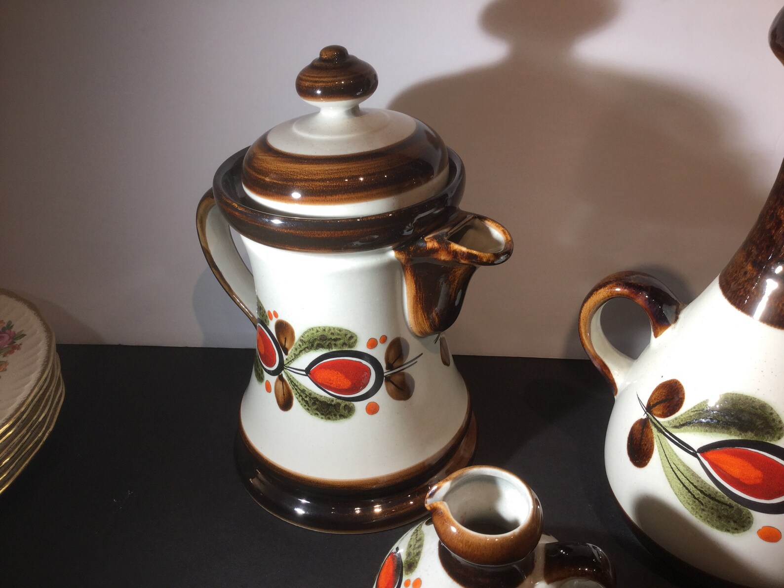 SMF Schramberg Vintage Handpainted Porcelain Coffee Pot With - Etsy
