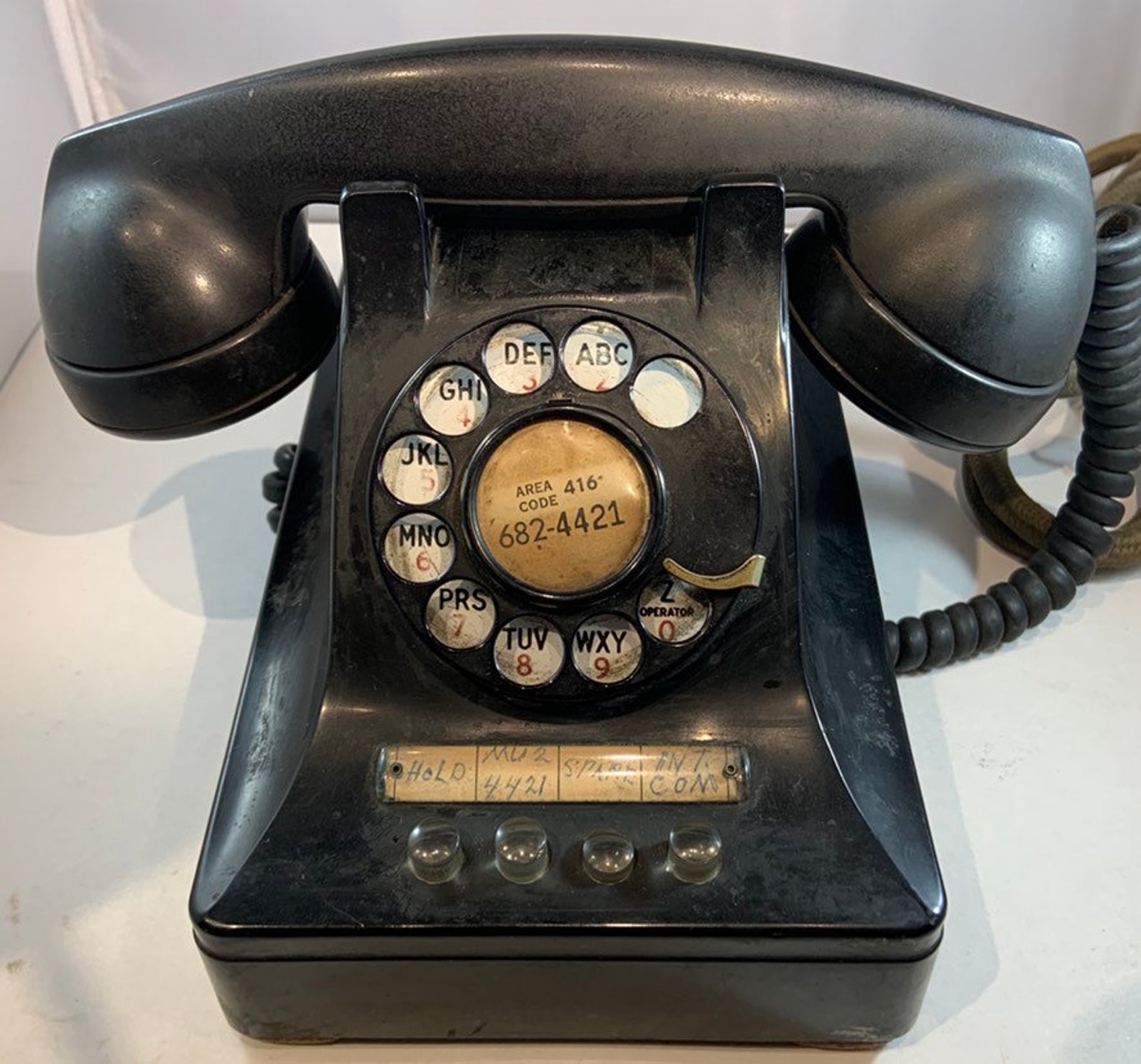 Western Electric vintage 440 EC3 multiline rotery phone Etsy