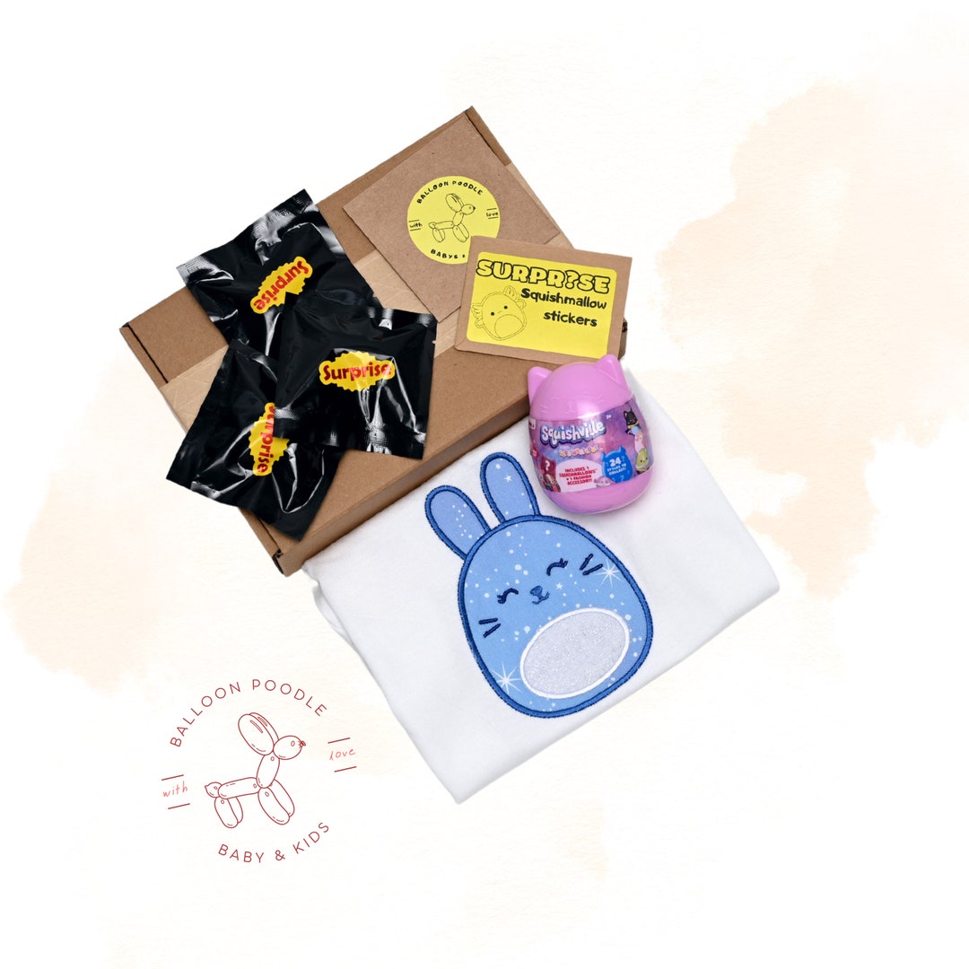 10PSC Squishy Gils Gift Set, Personalized Gift, Bunny T