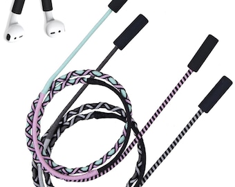 シリコン製AirPodsホルダーストラップ：紛失防止、しっかりフィット