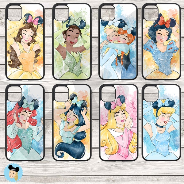 Princess Mouse Ears Phone Case Parks Gift Vacation iPhone 14 13 12 11 Pro Max Pro Mini SE Plus