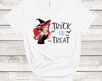 Disney Princess Halloween Shirts Adult Vacation Matching Group Disney Bounding Rapunzel Ariel Cinderella Belle Elsa Jasmine