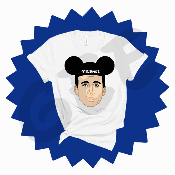 The Office Michael Scott Mouse Ears Ear Hat Shirt TShirt TV