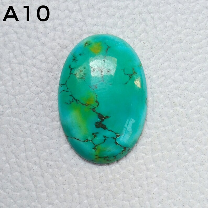 Tibetan Turquoise Smooth Cabochons High Turquoise Quality Tibetan Turquoise Gemstone Loose Turquoise Jewelry Making