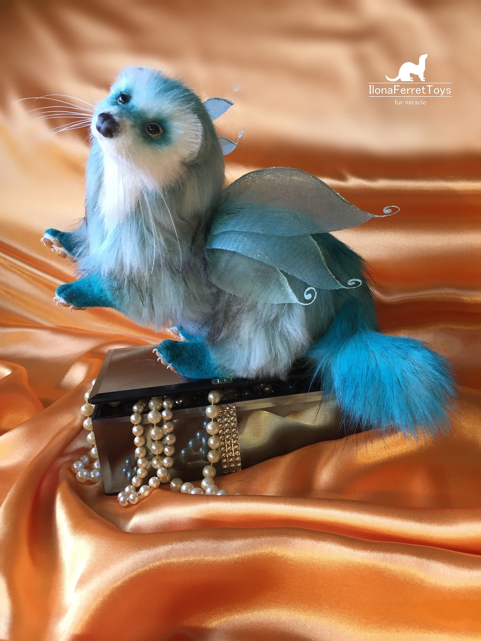 Sewing tutorial Baby ferret Stuffed animal Etsy