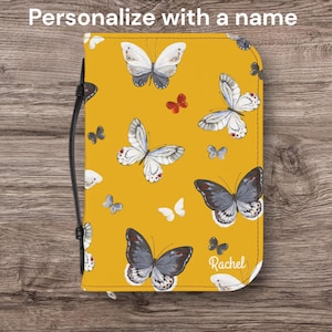 Copertina per Bibbia con motivo a farfalla / Custodia per Scritture floreale