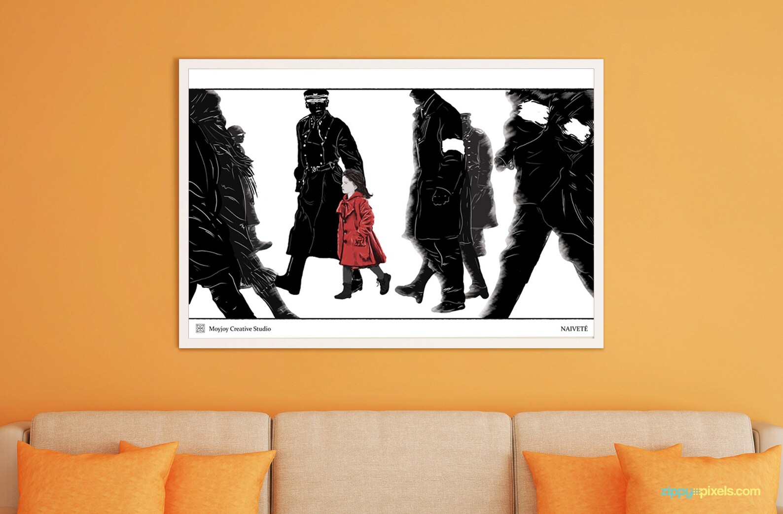Schindler List Girl In Red Poster Naivete Girl In Red Etsy