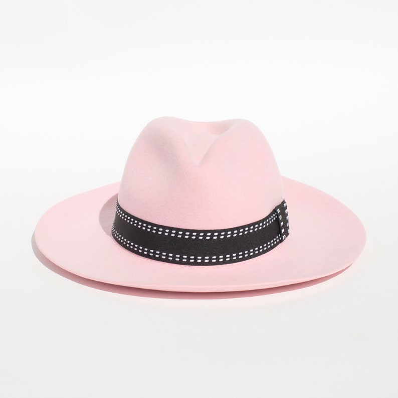 Fine Felt Hat Rancher Pink Hats 