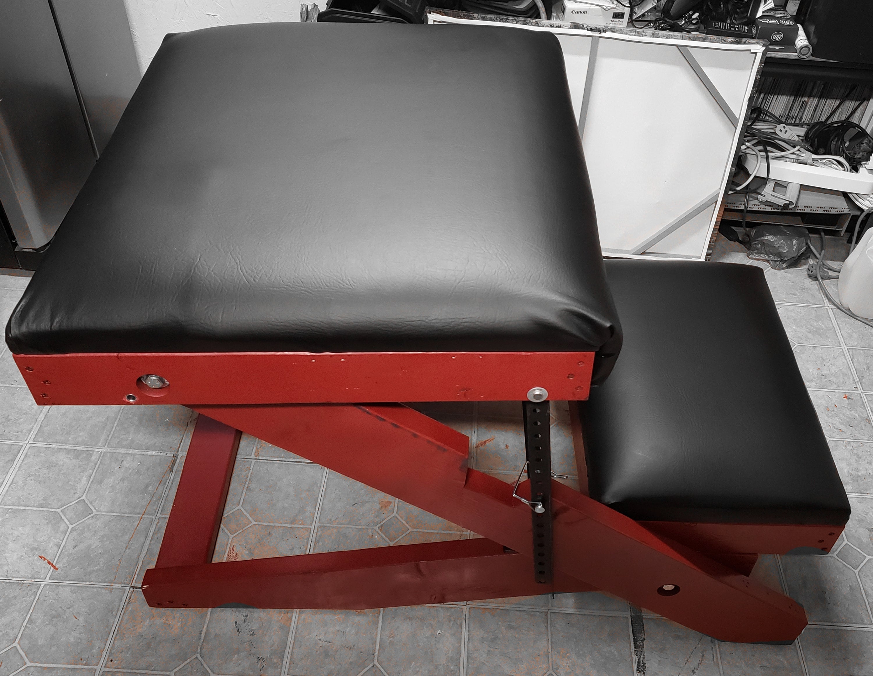 Adjustable/collapsible BDSM Bench Plans