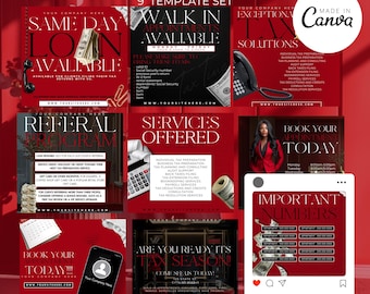 Tax Flyers, Tax Time Flyers, Tax Informational Post, Tax Bundle Flyers, Tax Professional, Instant Download, Canva Template, Editable