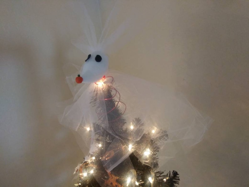 Zero Nightmare Before Christmas Home Decor Tree Topper Etsy