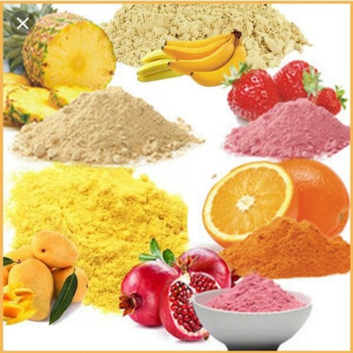 Fruit powders 28 Seabuckthorn powder Red Dragon fruit powder Etsy