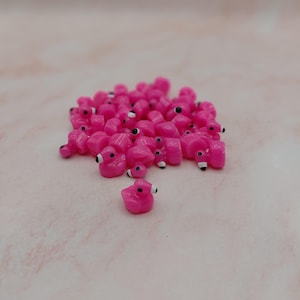 Mini Pink Resin Flamingos (5 Pcs)
