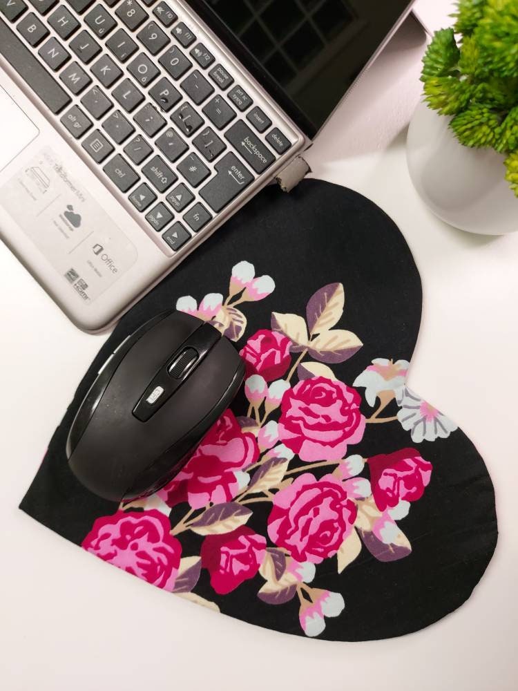 Heart Mouse Pad Etsy UK