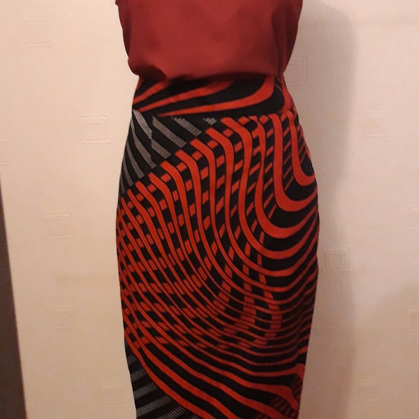 Ankara skirt, Pencil Skirt, African print clothing for women