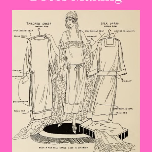 The ABC of Dress - Art Deco Dress Making - Sewing Pattern for Women - Instant Download