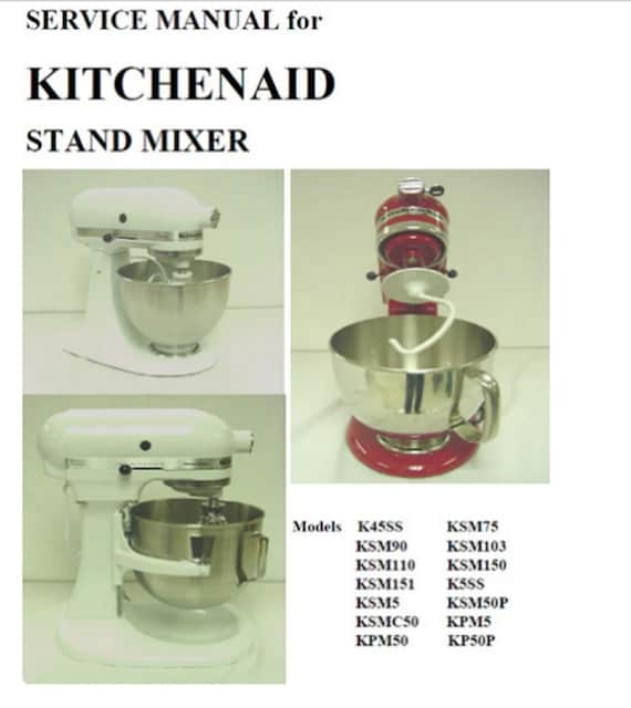 K5SS KitchenAid Mixer Parts & Repair Help 