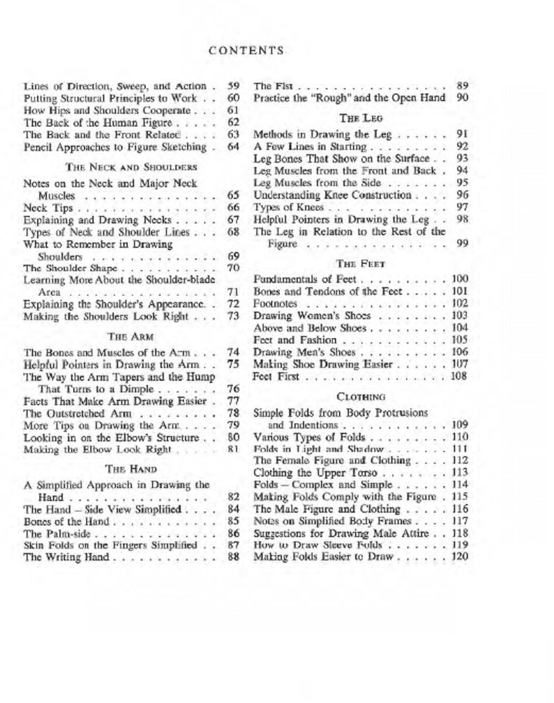 Drawing the Head and Figure a How to Handbook That Makes Etsy