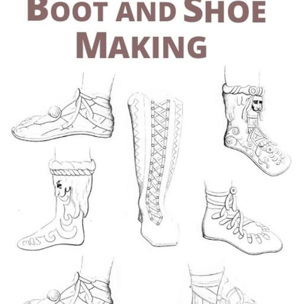 Making Shoes Book Etsy