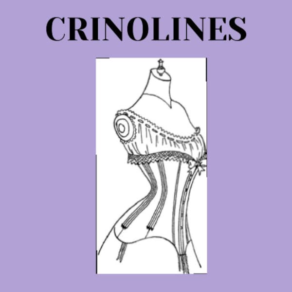 Corsets and Crinolines a Book Of Modes & Costumes Ideal for Costume Designers Printable or Read on Your iPad or Tablet