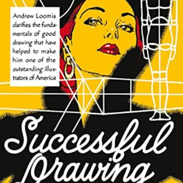 DIY How to Master the Art of Three-Dimensional Drawing - Vintage Book 1951 Successful Drawing