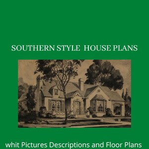 SOUTHERN Style HOUSE PLANS Whit Pictures Descriptions and Floor Plans ...
