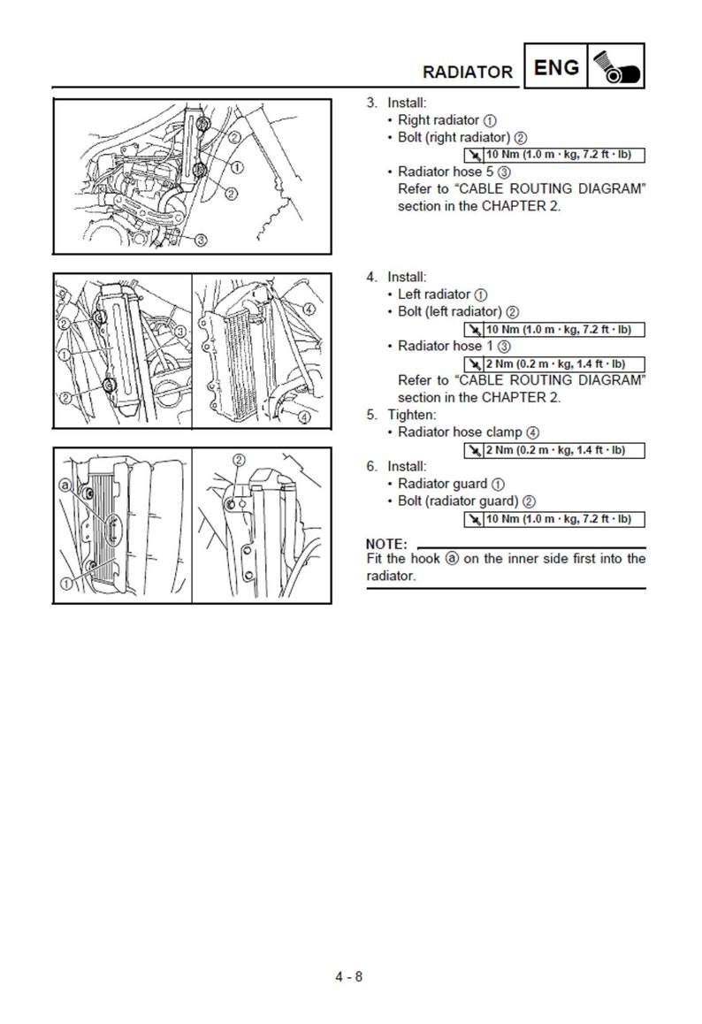 2003 2005 Yamaha YZ250F Service Repair Manual Pdf Digital Download Etsy