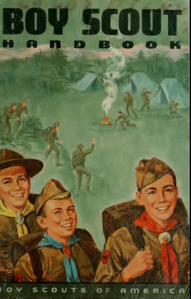 The Official Boy Scout Handbook of Trainning for Citizenship Through