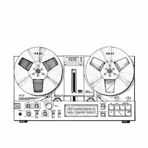Akai Reel to Reel Tape Recorder -  Hong Kong