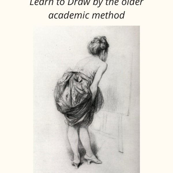 Charles Bargue Drawing Course - Learn to Draw by the older atelier/academic method - Instant Download