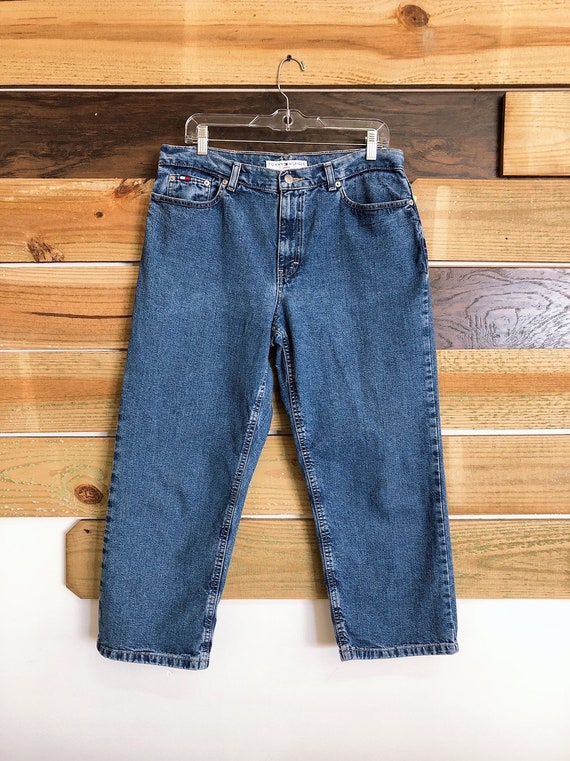 tommy hilfiger capri jeans