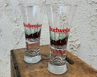 Vintage 1989 Budweiser Clydesdales Beer Cups