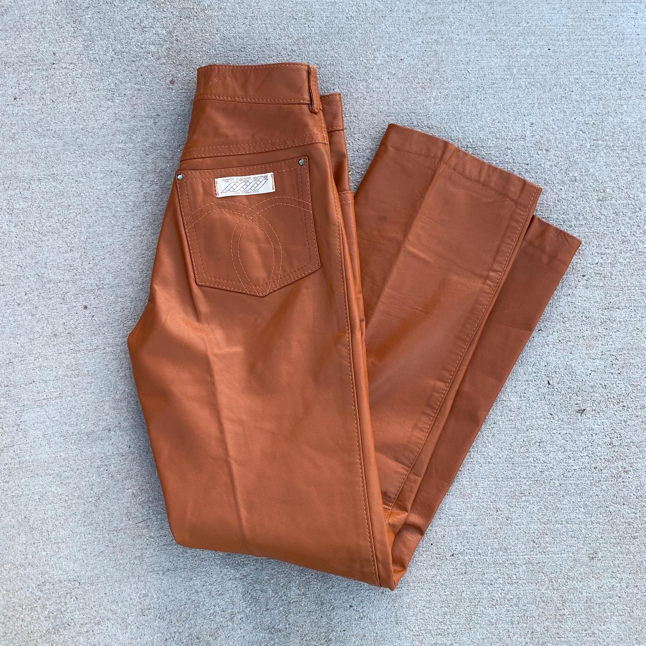 70s Leather Pants - Etsy 70s Leather Pants - Etsy