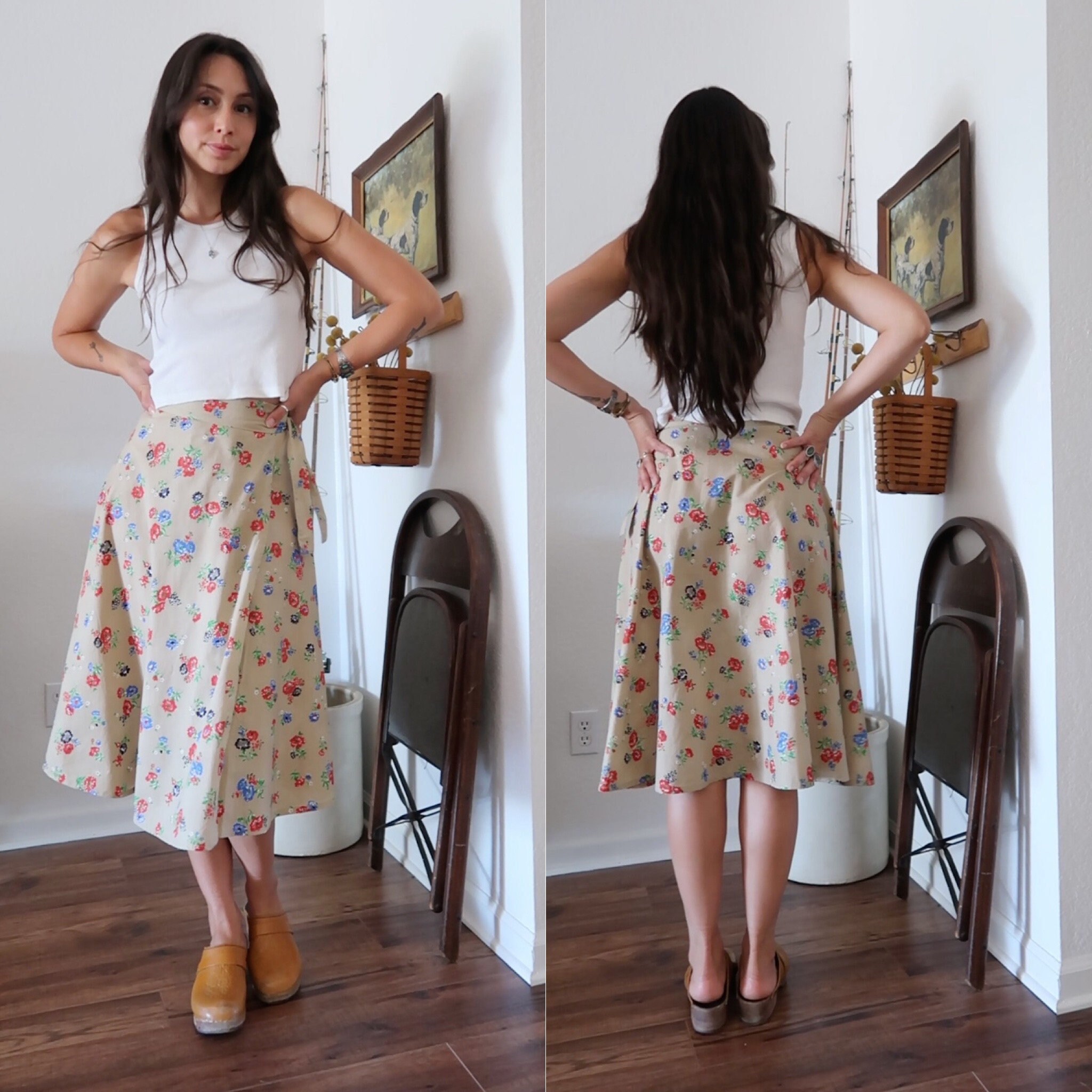 Wrap Around Skirts Etsy