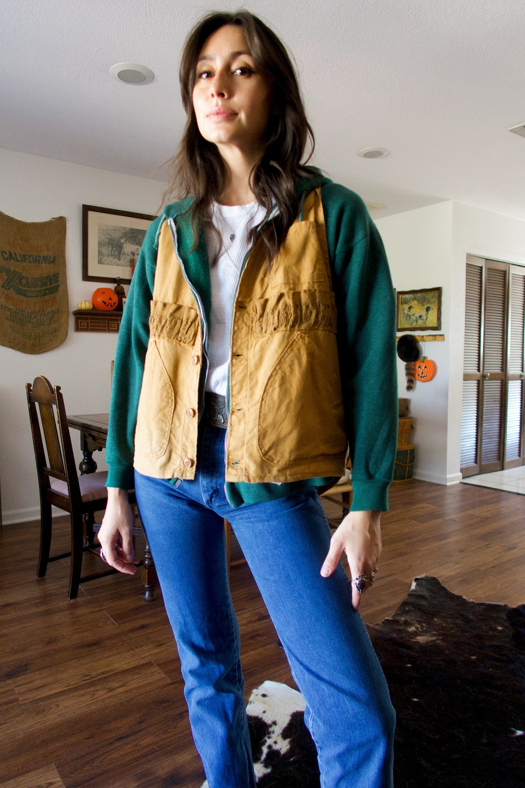 Vintage 60's 70's Black Sheep Brand Hunting Clothing Bird Hunting