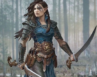 Elven Warrior Woman LG