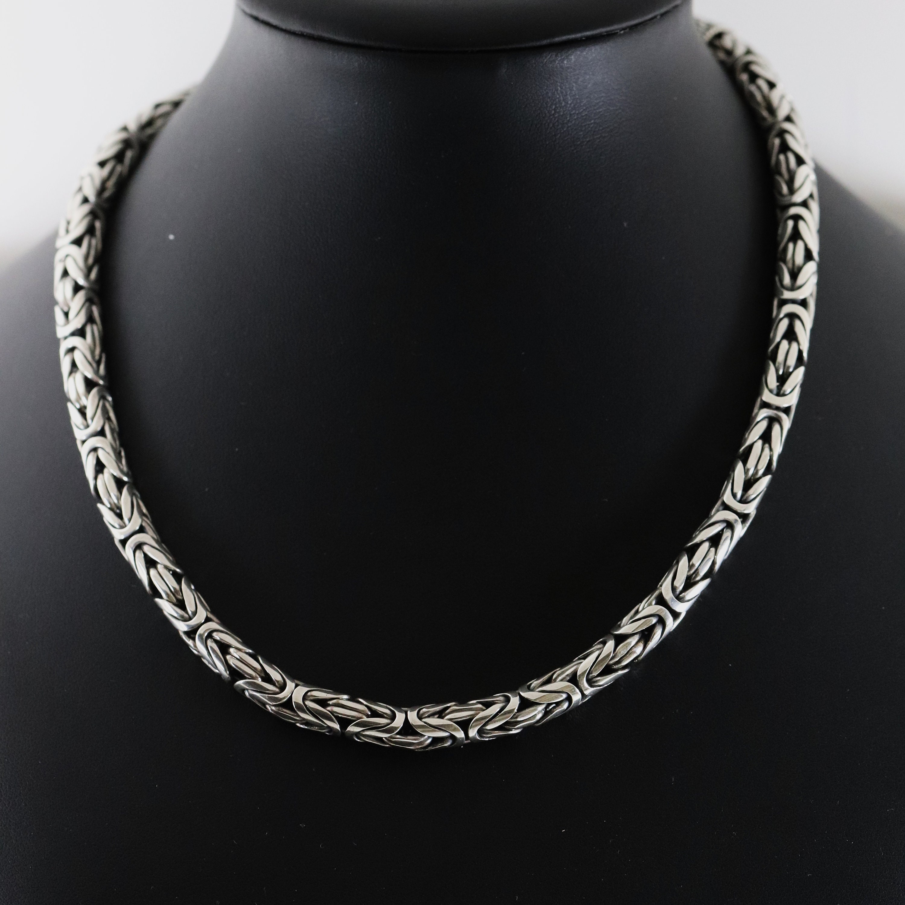 1960’s～★イスラエル陸軍★ 戦闘工兵 Necklace Byzantine Necklace Chain | Vintage Sterling Silver | 16