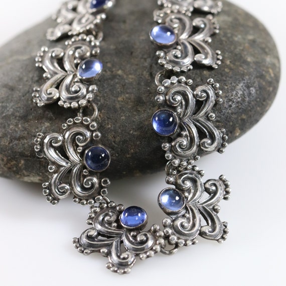 Margot de Taxco Necklace, Bracelet & Earring Set … - image 3
