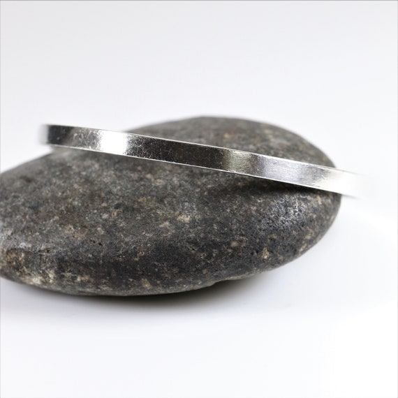 Antonio Pineda Taxco Modernist Bangle | 970 Sterl… - image 6