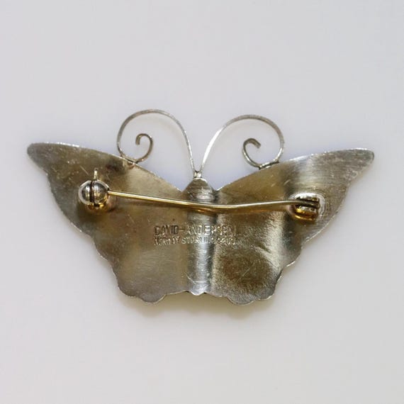 David Andersen Extra Large Multi-Color Brown Butt… - image 5